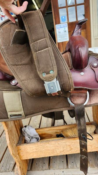 ON TRIAL 17" Fabtron Western Trail Saddle