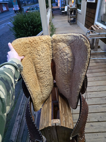 15" Hereford Tex Tan Western Equitation Show Saddle