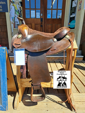 15" Keyston Western Saddle