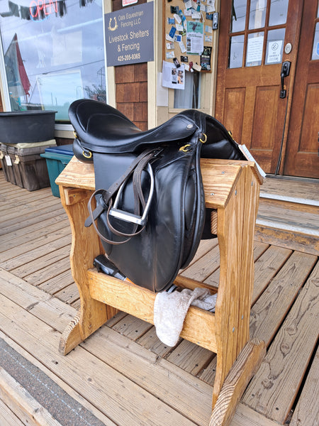 19" Duett Companion 2 Fox Hunter english all purpose trail saddle