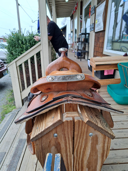 13" Youth Western Show Saddle