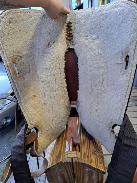 14.5" Hereford Tex Tan Western Saddle