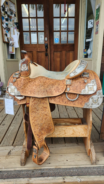 17" Silver Mesa Equitation Saddle
