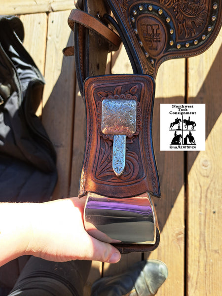 17" Wenger Custom Western Equitation Show Saddle