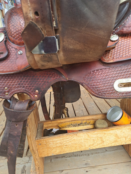 15.5" Billy Cook Reining Saddle