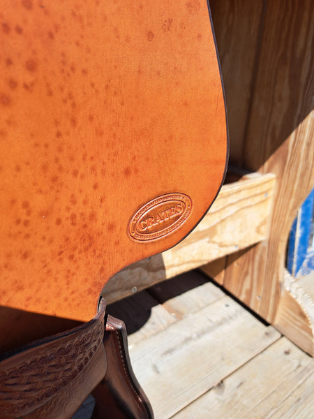 16" Crates Reining Saddle