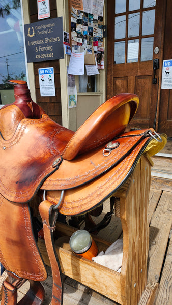 16" Valley Head Saddlery Ranch Roping Saddle