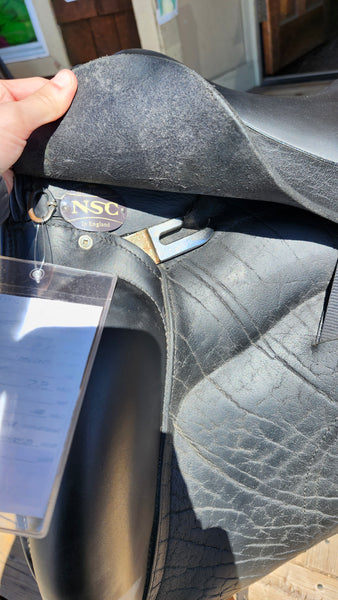 17.5" NSC Rhomeo Monoflap Dressage Saddle