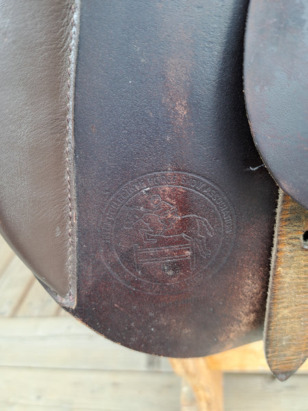 17.5" Collegiate Art All Purpose English Saddle