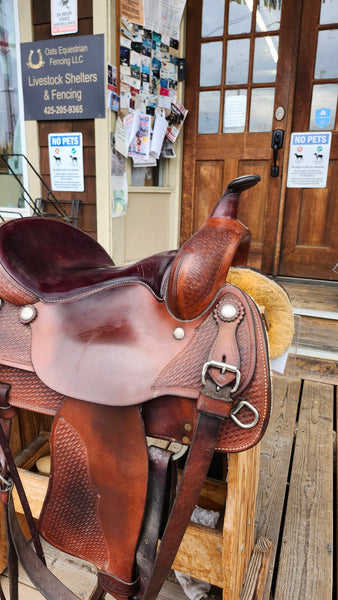 16" Crates Mustang Trail Saddle
