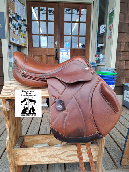 18" Zaldi Lasarte Jump Saddle