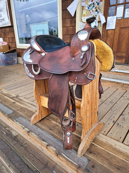 ON TRIAL 16" Crates Western Equitation Show Saddle