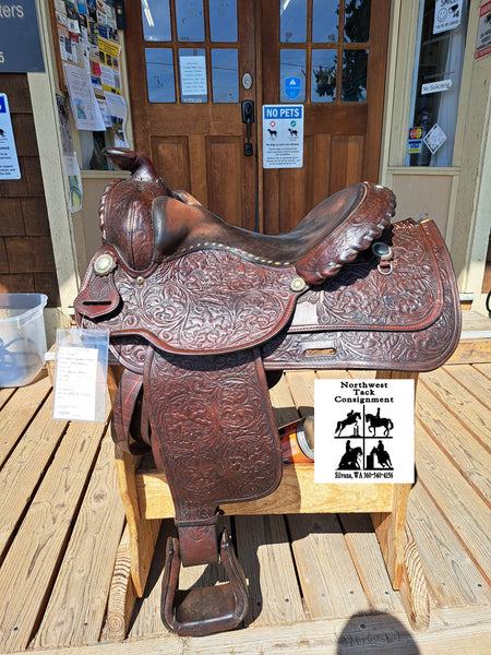 15" Circle Y Western Equitation Show Saddle