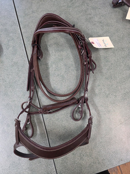 Auven Equestrian Othello Bridle w/ Reins COB