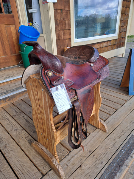 15" TexTan Equitation Saddle