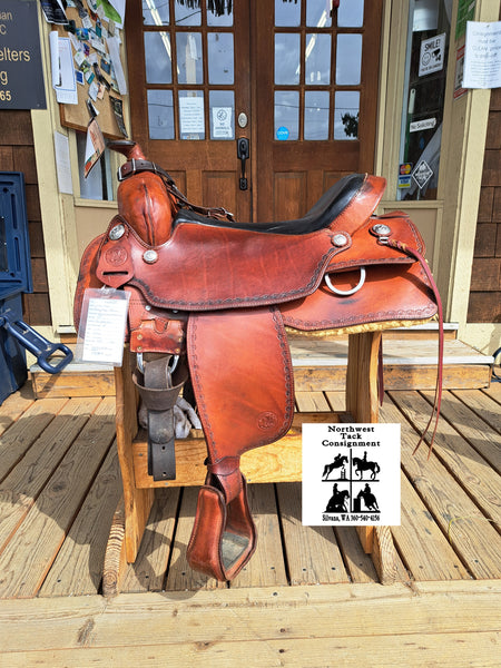 17" Ortho-Flex Range Roper Ranch Saddle