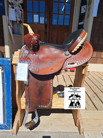 15" Circle M Barrel Saddle