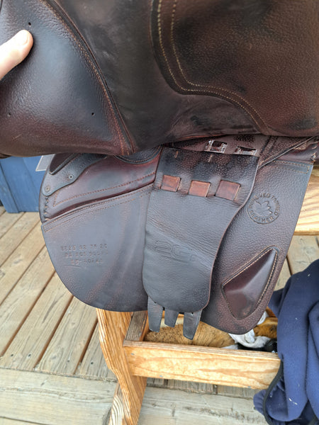 17.5" CWD 2Gs Dynamick Jumping Saddle