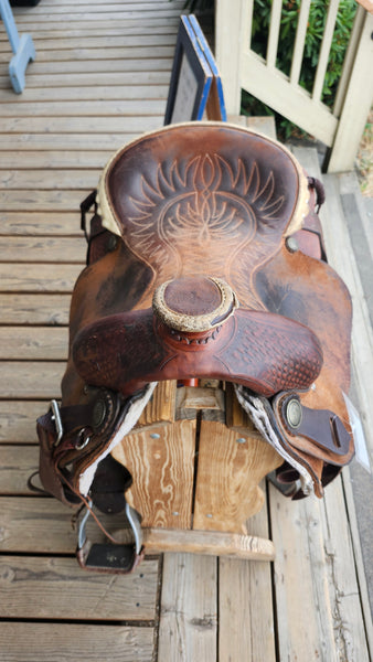 15.5" Billy Cook Roping Saddle