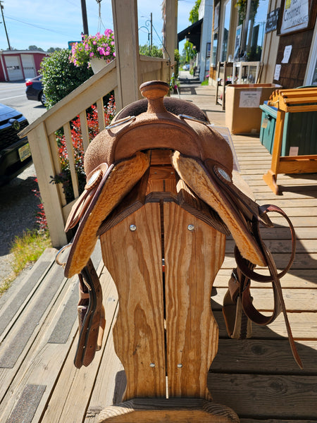 16" RS Saddlery Roughout Training Saddle