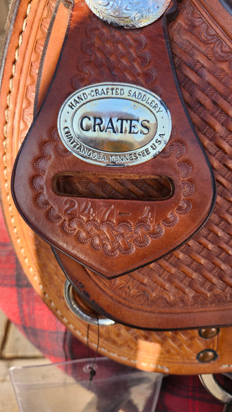 ON TRIAL 16" Crates Reining Saddle