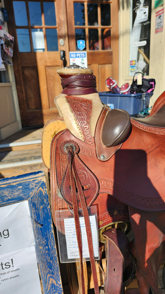 15.5" J. Stead Wade Ranch Roper Saddle