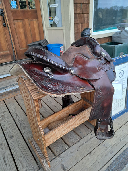 15" Western Equitation Show Saddle