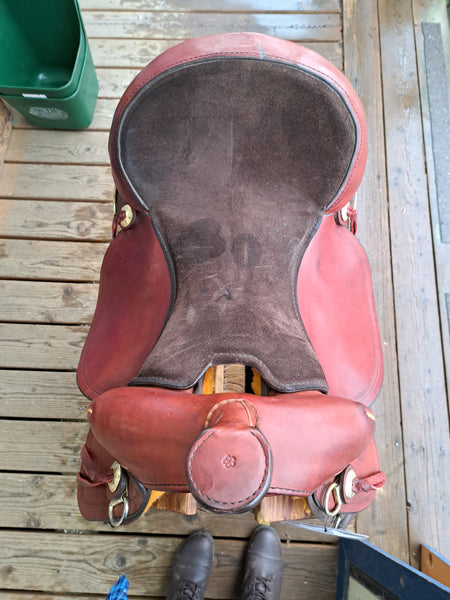 17" Fabtron Easy Rider Gaited Western Trail Saddle