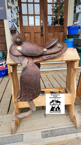 12" Western saddle