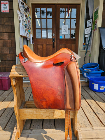 17.5" Zaldi Lusitanus Country Saddle