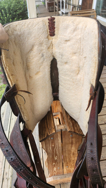 16" Crates Western Equitation Show Saddle
