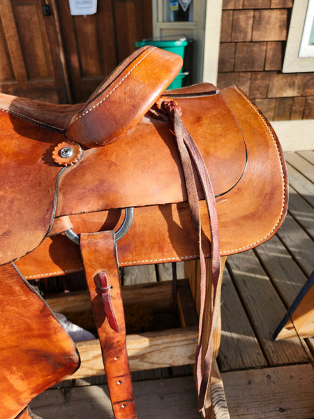 15"  Red Ryder Roping Saddle