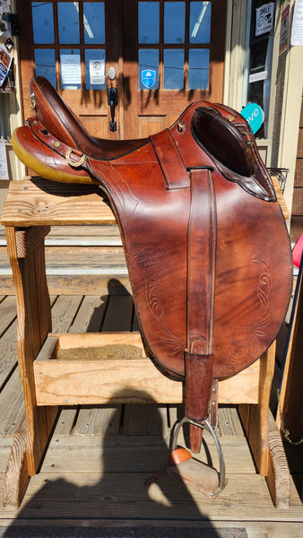 15" Syd Hill Bushmaster Australian Stock Saddle
