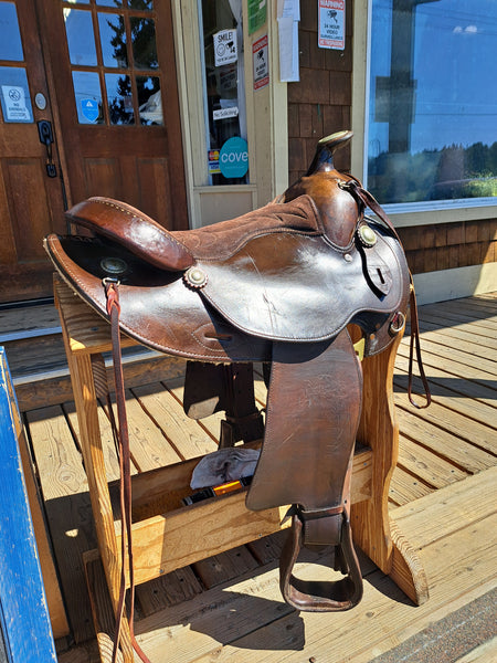 15" Keyston Western Saddle