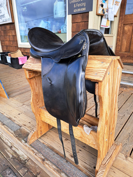 16.5" Kieffer Wien D.L. Dressage Saddle