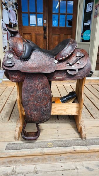 15.5" Circle Y Western Equitation Saddle