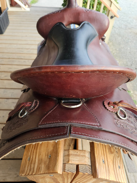 17" Circle Y All Around Western Trail Saddle