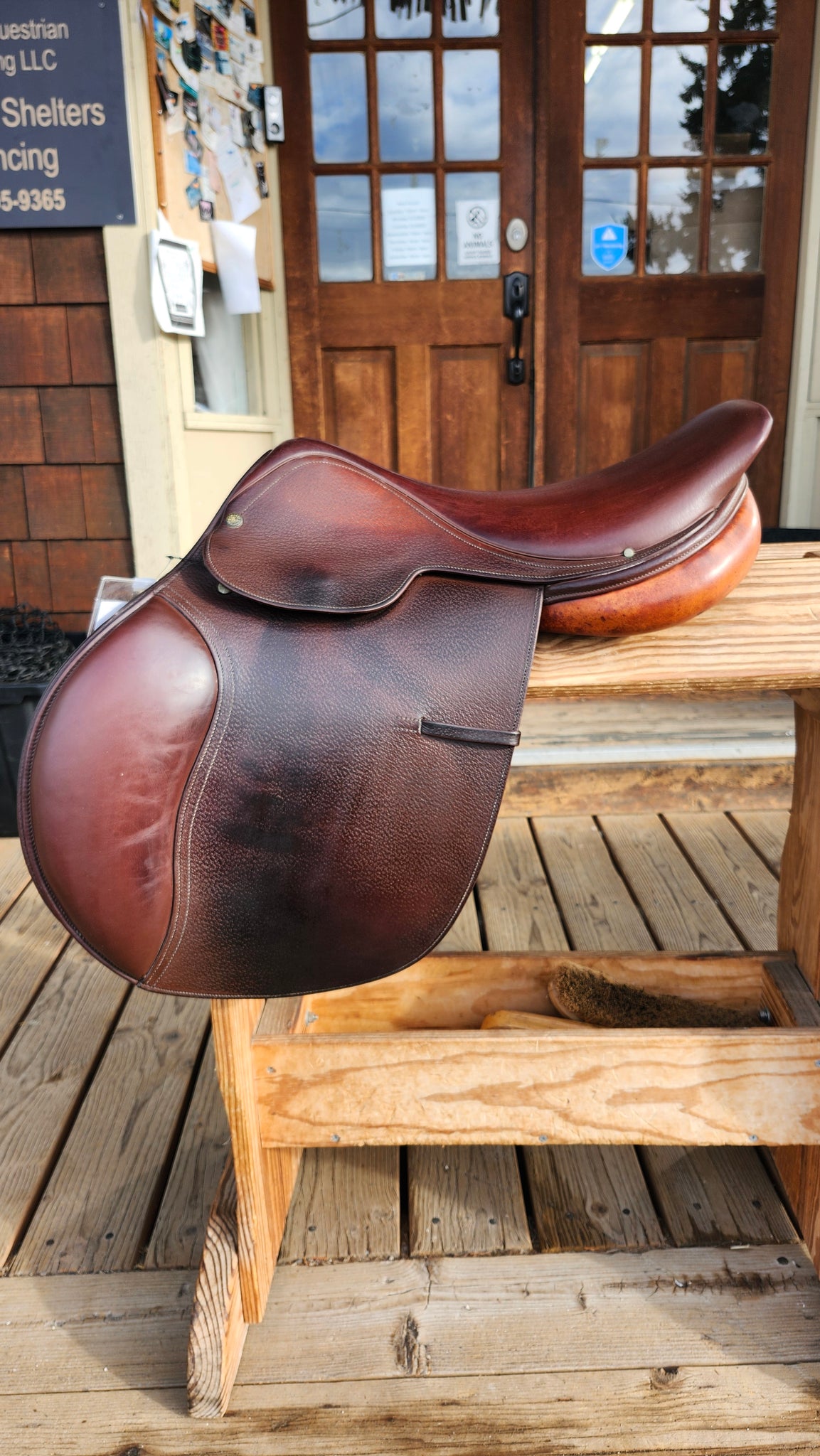 17.5" Crosby Prix de Nations Jump Saddle