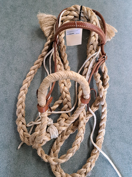Loping Hackamore W/ Mecate Reins