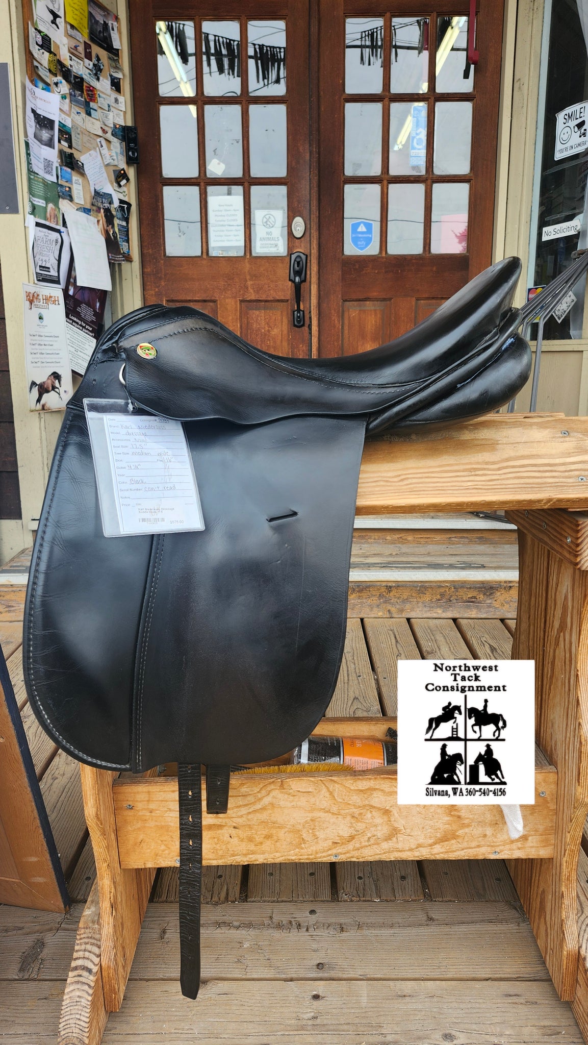 17.5" Karl Niedersuss Dressage Saddle
