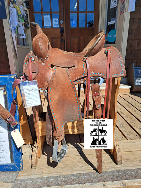 14.5" Corriente Custom Barrel Saddle