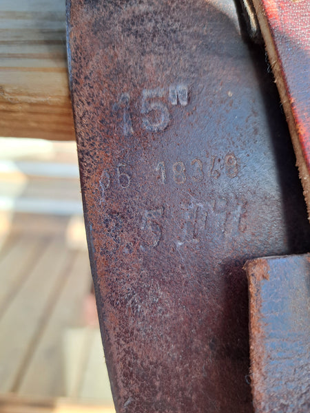 15" HDR Club Close Contact Jumping Saddle