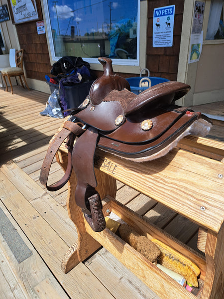 8" Tough 1 King Series Western Saddle