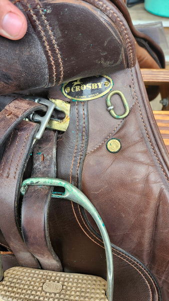 17" Crosby the GrandPrix Close Contact Saddle