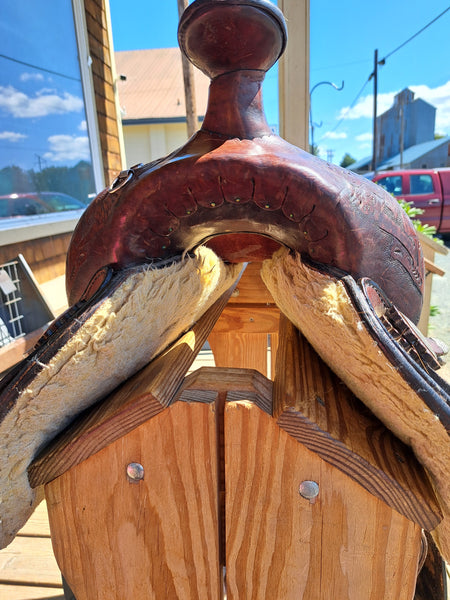 15.5" Crates Western Equitation Show Saddle