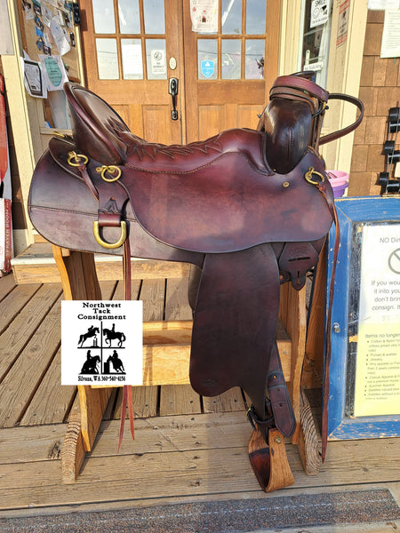 17.5" Tucker Western Trail Saddle