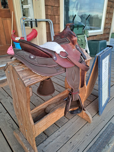 12" Amtech Western Pony Saddle