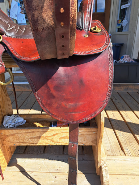 16.5" Tucker River Plantation Endurance Saddle