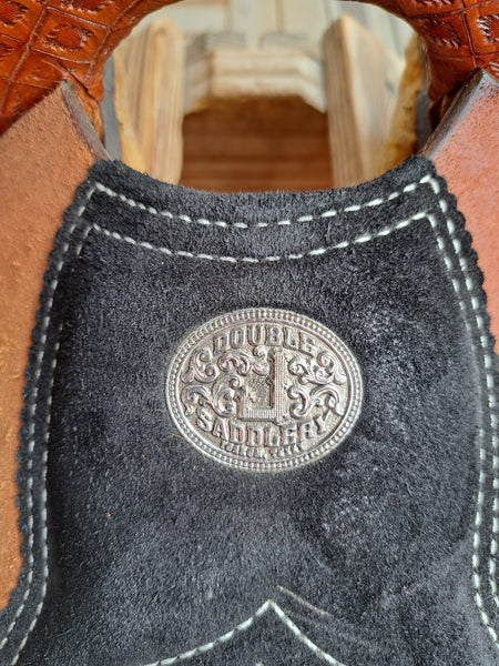 14" Double J Pozzi Pro Racer Barrel Saddle