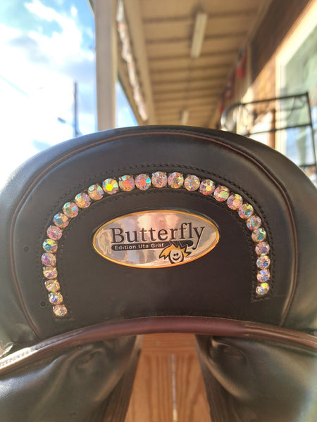 18" DT Saddlery Butterfly Dressage Saddle